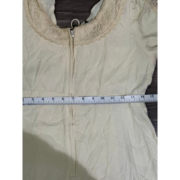 Vintage 70s Gunne Sax Jessica McClintock Prairie Cottage Dress 11 - Picture 9 of 11